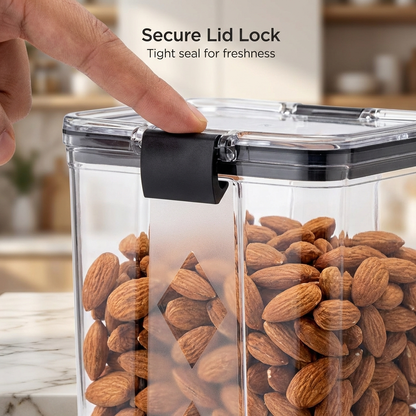 1100ml Air-Tight Kitchen Storage Containers