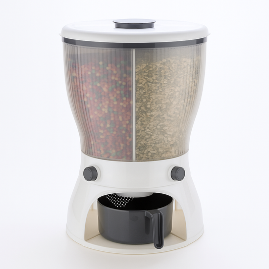 4-in-1 10L Rice & Grain Storage Dispenser