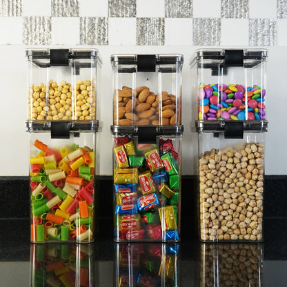 1100ml + 700ml Air-Tight Kitchen Storage Containers