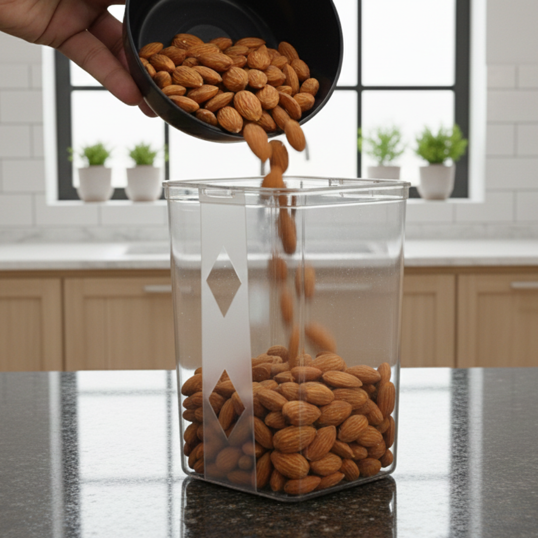 1100ml + 700ml Air-Tight Kitchen Storage Containers