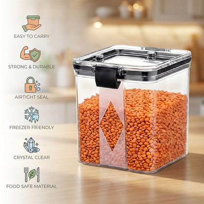 1100ml + 700ml Air-Tight Kitchen Storage Containers