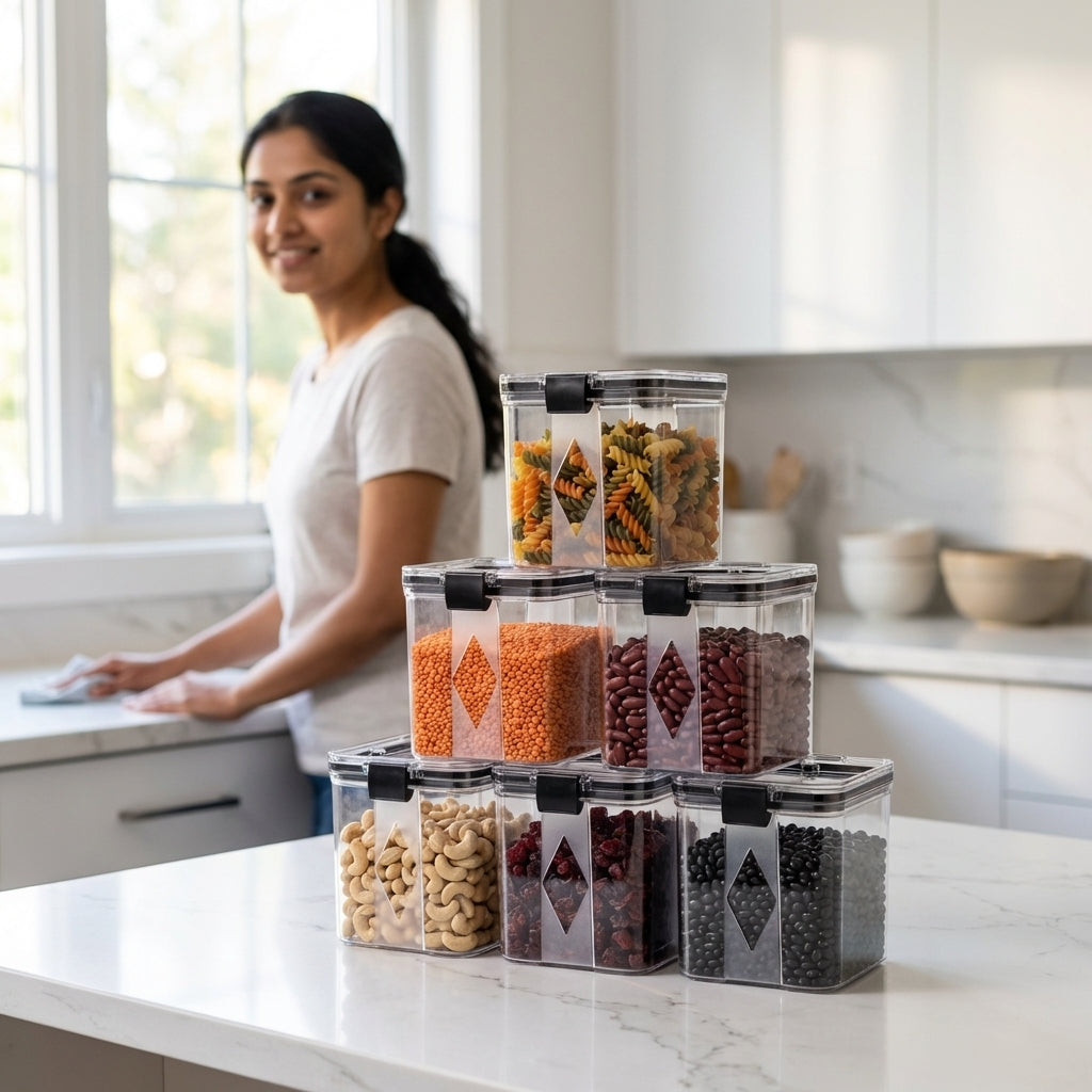 700ml Air-Tight Kitchen Storage Containers