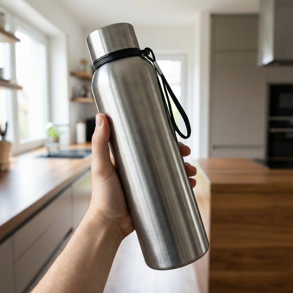 Stainless Steel Water Bottle 950 ML | Leakproof BPA-Free